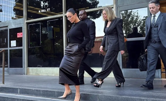 KANYE WEST'S WIFE BIANCA CENSORI WEARS HER MOST SUPRISING OUTFIT YET