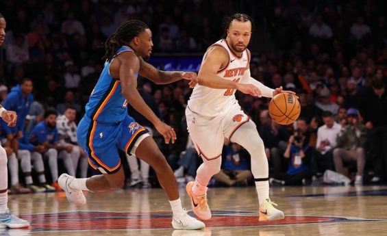 OKLAHOMA CITY THUNDER EDGE NEW YORK KNICKS TO EXTEND WESTERN CONFERENCE LEAD