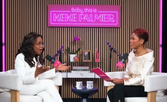 KEKE PALMER STUNNED BY OPRAH NAME REVELATION