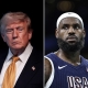 PRESIDENT DONALD TRUMP ACCUSES LEBRON JAMES OF BEING A RACIST