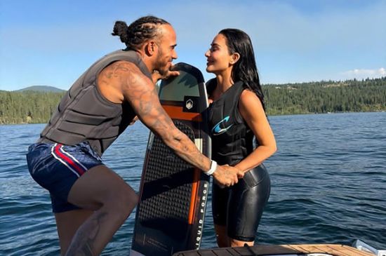 LEWIS HAMILTON AND KIM KARDASHIAN MAKE THEIR RELATIONSHIP OFFICIAL