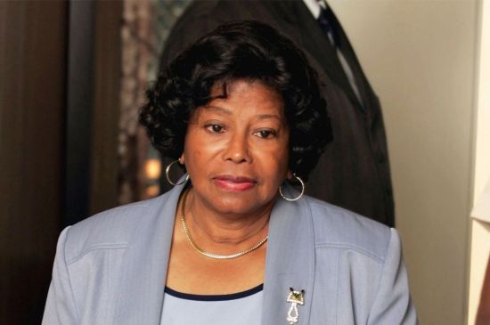 MICHAEL JACKSON'S MOM KATHERINE JACKSON MAKES RARE APPREANCE AHEAD OF 96th BIRHDAY