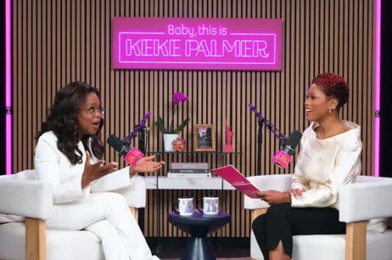 KEKE PALMER STUNNED BY OPRAH NAME REVELATION