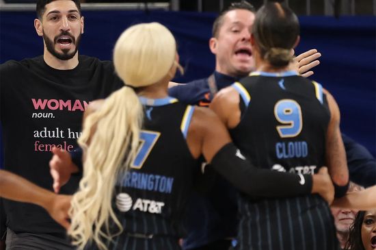 FORMER NBA PLAYER ENES KANTER SUES CHICAGO SKY AFTER WNBA EJECTION