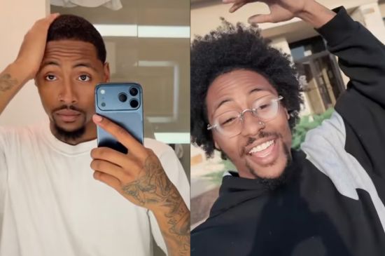 KORDELL BECKHAM'S NEW LOOK DELIGHTS FANS
